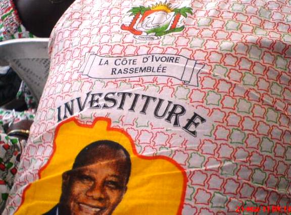 Investiture du Président Ouattara à Yamoussoukro