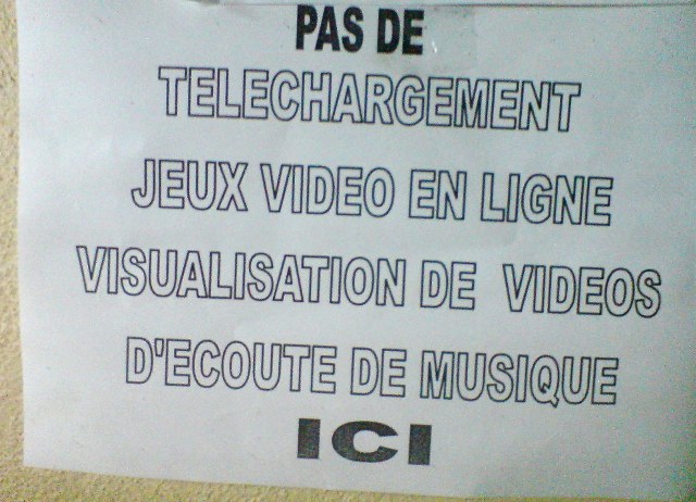 Article : Abidjan des Cybercaf&eacute;s pas comme les autres