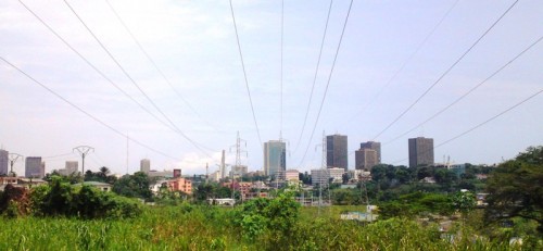 Réseau electrique de la CIE d'Abidjan plateau le centre des affaires
